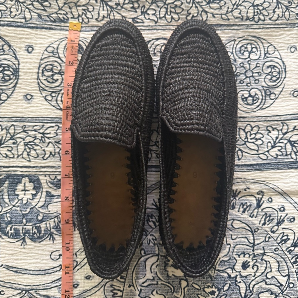 Handmade Moroccan Raffia Loafers